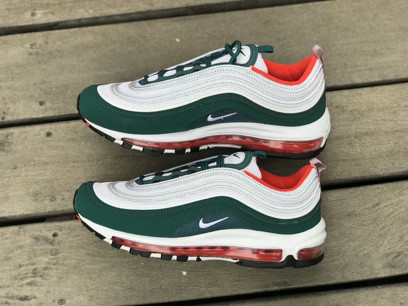 Authentic Nike Air Max 97 White-Green women